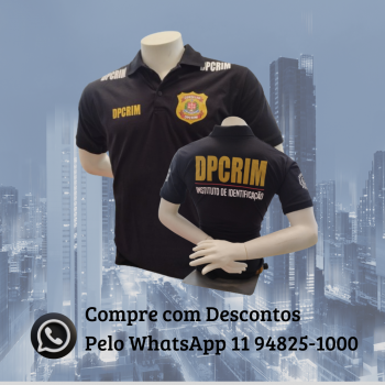 Camiseta Polo - DPCRIM