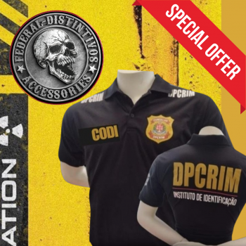 Camiseta Polo - DPCRIM