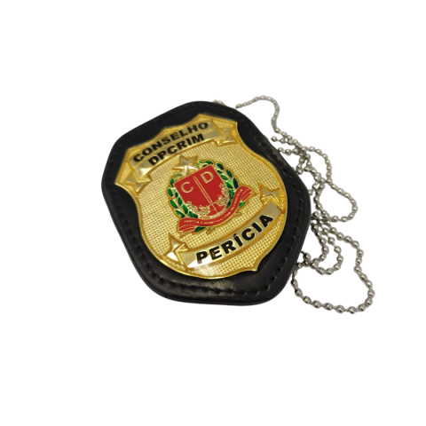 Distintivo Pericia Couro
